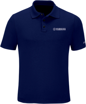 Factory Effex Yamaha Polo Shirt - Navy - Large 25-85204 - Main Product View