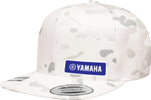 Load image into Gallery viewer, Factory Effex Yamaha Snapback Hat - Camo White 27-86206