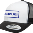 Load image into Gallery viewer, Factory Effex Yamaha Throwback Hat - Black/White 25-86204 - Side View