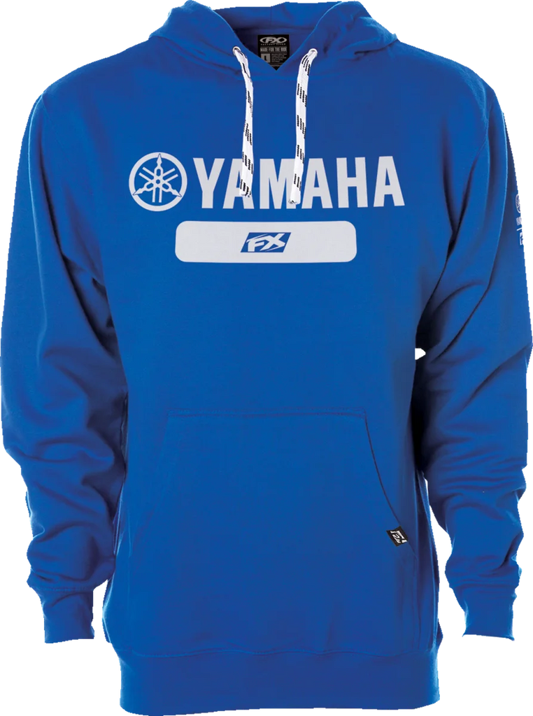 Factory Effex Yamaha University Pullover Hoodie - Royal Blue - Medium 26-88202 - Main Product View