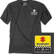 Load image into Gallery viewer, Factory Effex Youth Suzuki Starting Line T-Shirt - Heather Charcoal - XL 27-83406 - Main Product View