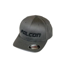 Load image into Gallery viewer, Falcon Shocks CURVED VISOR HAT – GRAY/BLACK – LG/XL 93-03-04-002