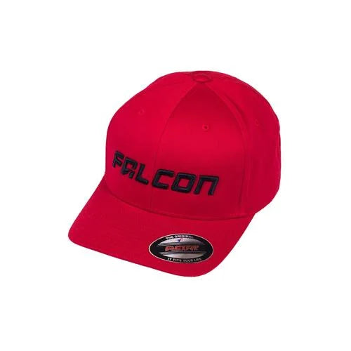 Falcon Shocks CURVED VISOR HAT – RED/BLACK – SM/MD 93-03-02-003