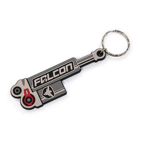 Falcon Shocks FALCON SHOCK LOGO KEYCHAIN – 3.5” 93-01-02-001