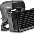 Load image into Gallery viewer, Fan-Assisted Oil Cooler Kit - Low Mount - Touring Jagg Oil Coolers 751-FP2300-0323 - Side View