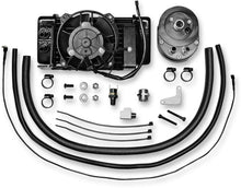 Load image into Gallery viewer, Fan-Assisted Oil Cooler Kit - Low Mount Touring/Trike Jagg Oil Coolers 751-FP2400-0323 - Main Product View