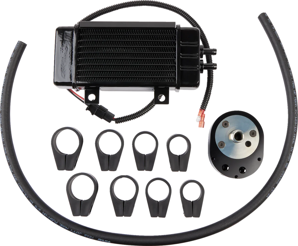 Fan-Assisted Oil Cooler Kit - Vertical Jagg Oil Coolers 751-FP2600-0323 - Main Product View