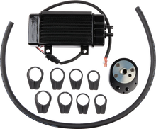 Load image into Gallery viewer, Fan-Assisted Oil Cooler Kit - Vertical Jagg Oil Coolers 751-FP2600-0323 - Main Product View