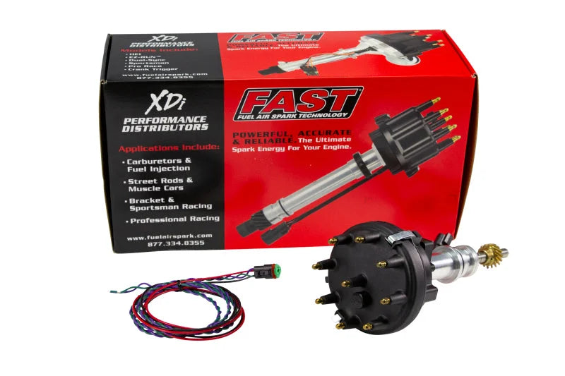 Fast Distributor, Race Cam Sync For Small Cap Chrysler La 273-360 - Installation View