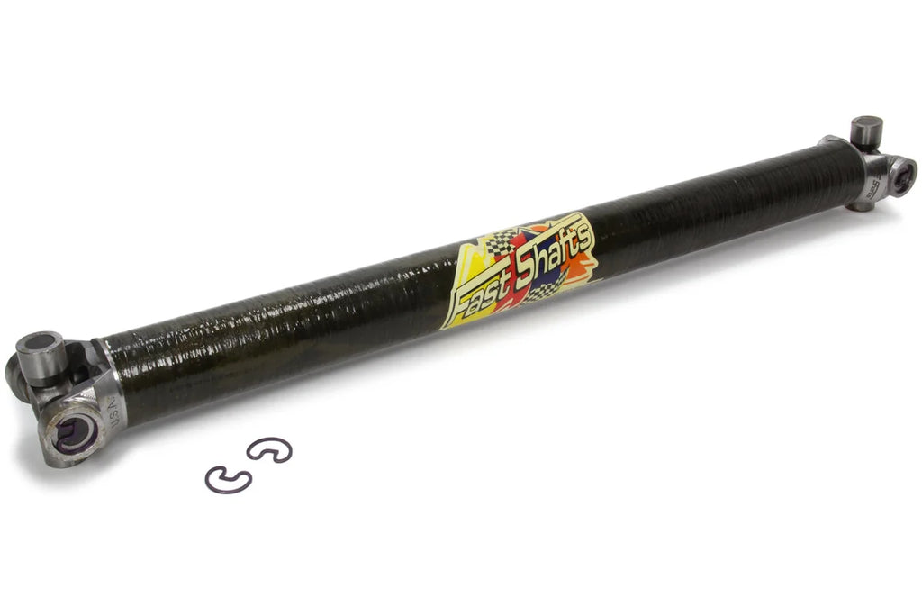 Fast Shafts Driveshaft Carbon Fiber 28.5in Steel Ends 2-1/4 2CF-10X10-285-STL