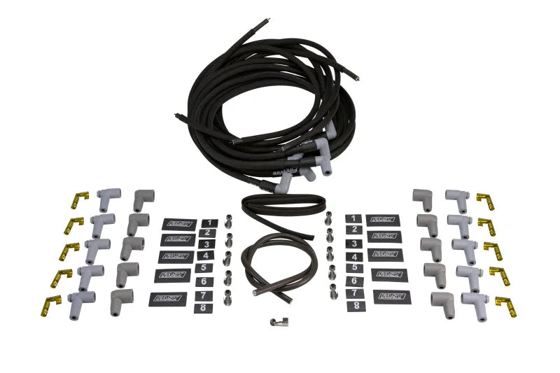 Fast Wire Set, Firewire W/ Sleeve, 8 Cyl., 90 Degree Plug, Universal - Main Product View