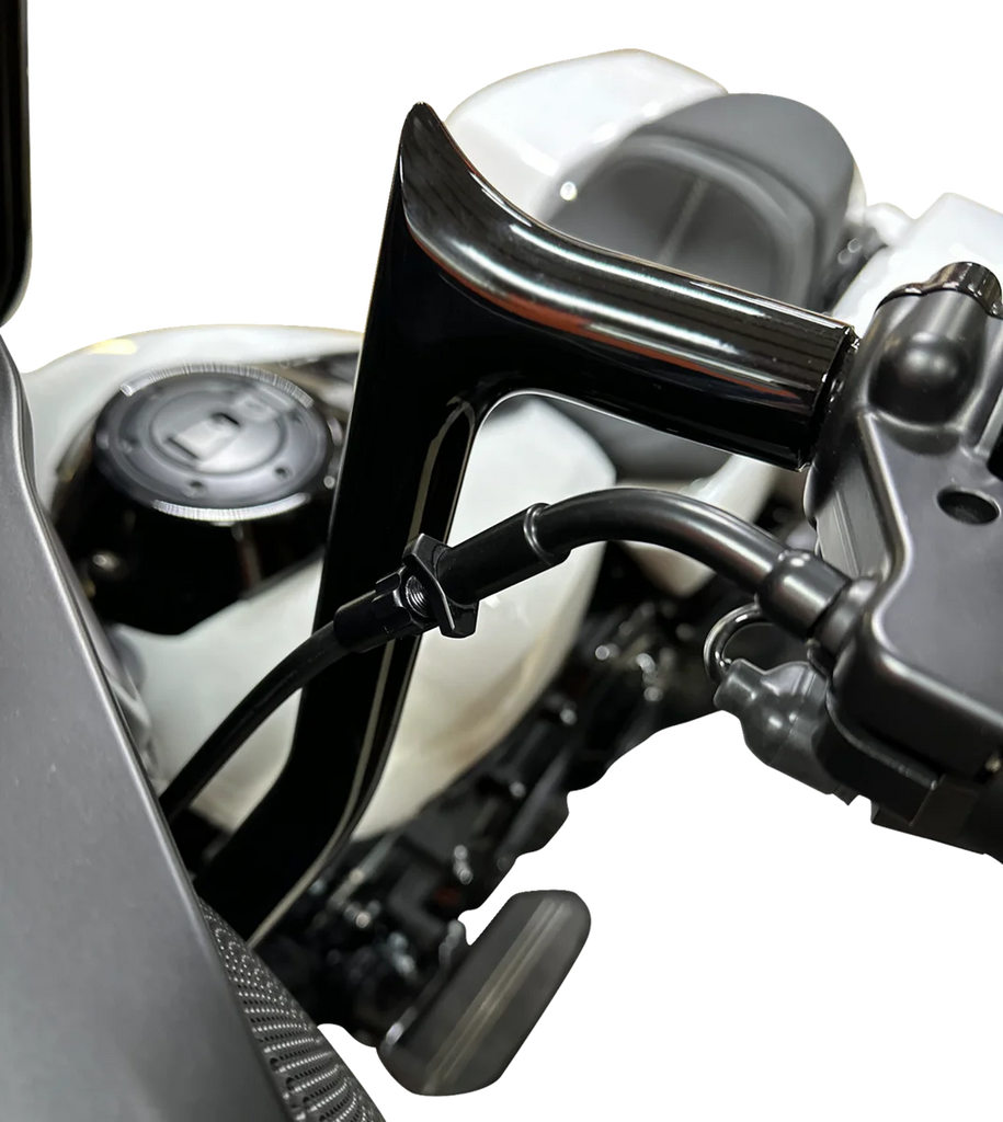 Fat Baggers Inc. EZ Install Upper Clutch Cable - FLHX/FLTR SE - +10" - Black 108010-B - Additional View 5