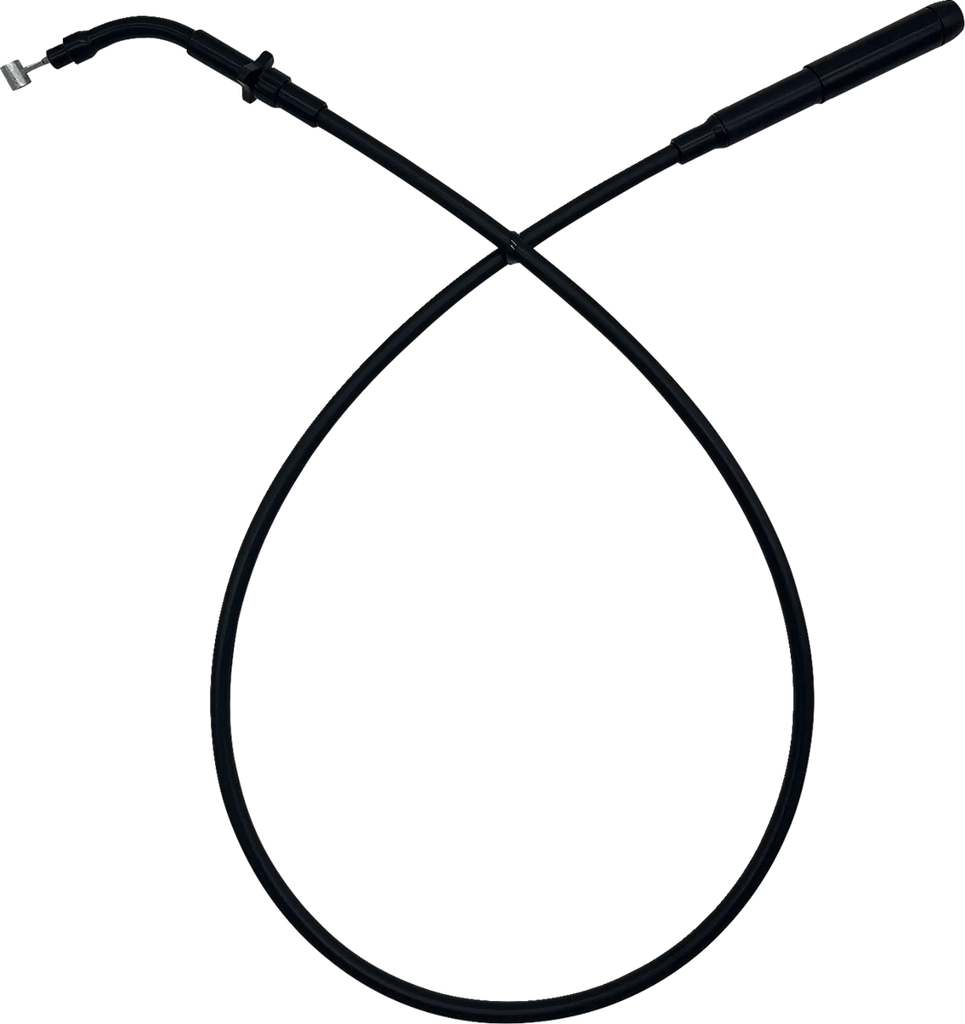 Fat Baggers Inc. EZ Install Upper Clutch Cable - FLHX/FLTR SE - +8" - Black 108008-B - Main Product View