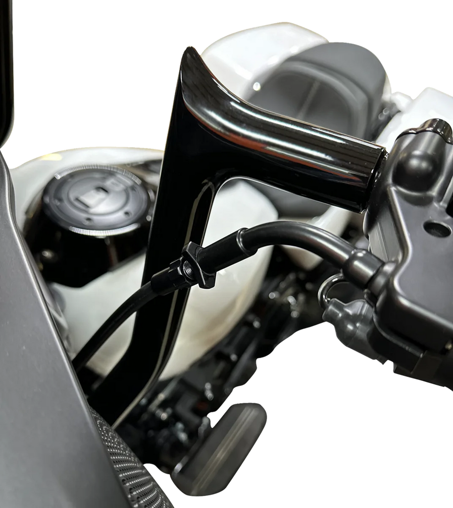 Fat Baggers Inc. EZ Install Upper Clutch Cable - FLHX/FLTR SE - +8" - Black 108008-B - Additional View 5