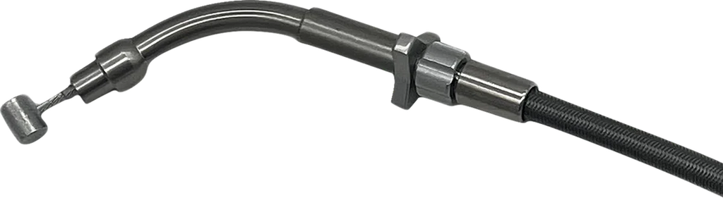 Fat Baggers Inc. EZ Install Upper Clutch Cable - FLHX/FLTR,SE - +2" - Braided 108002 - Detail View