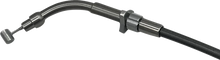 Load image into Gallery viewer, Fat Baggers Inc. EZ Install Upper Clutch Cable - FLHX/FLTR,SE - +4" - Braided 108004 - Side View