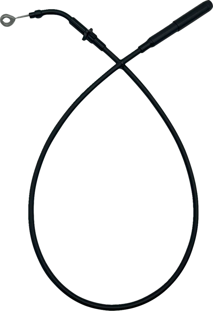 Fat Baggers Inc. EZ Install Upper Clutch Cable - FLTR/FLHX '21-'23 - +10" - Black 118010-B - Main Product View