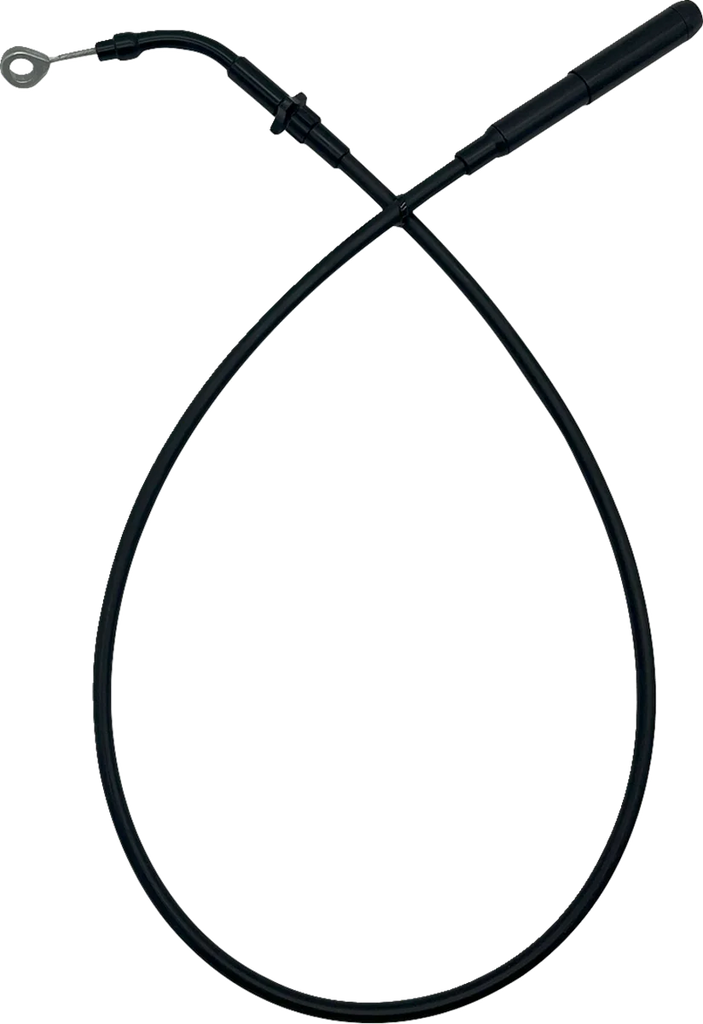 Fat Baggers Inc. EZ Install Upper Clutch Cable - FLTR/FLHX '21-'23 - +2" - Black 118002-B - Main Product View