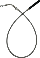 Load image into Gallery viewer, Fat Baggers Inc. EZ Install Upper Clutch Cable - FLTR/FLHX '21-'23 - +2" - Braided 118002 - Main Product View