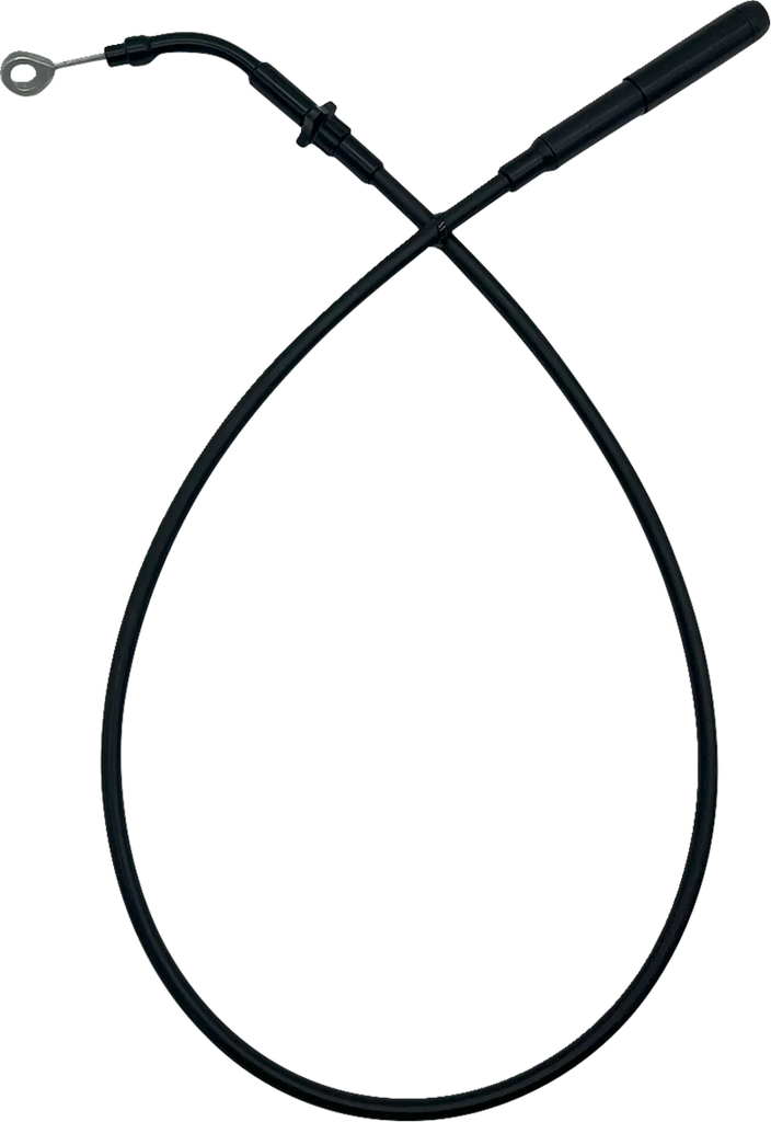 Fat Baggers Inc. EZ Install Upper Clutch Cable - FLTR/FLHX '21-'23 - +4" - Black 118004-B - Main Product View