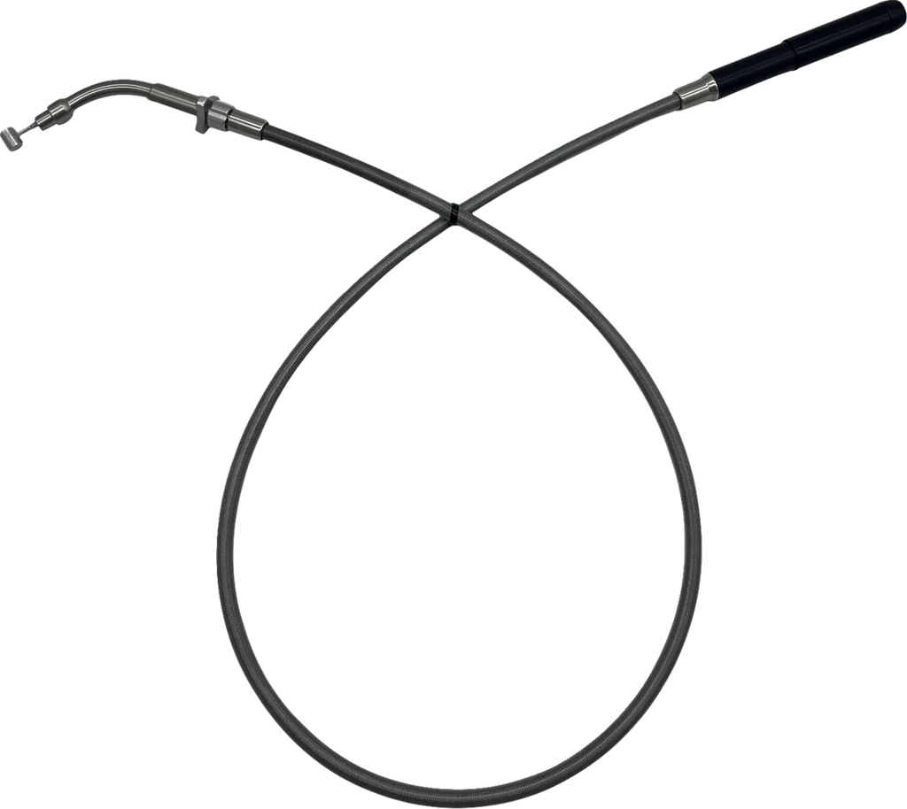 Fat Baggers Inc. EZ Install Upper Clutch Cable - FLTR/FLHX '21-'23 - +4" - Black 118004-B - Additional View 6
