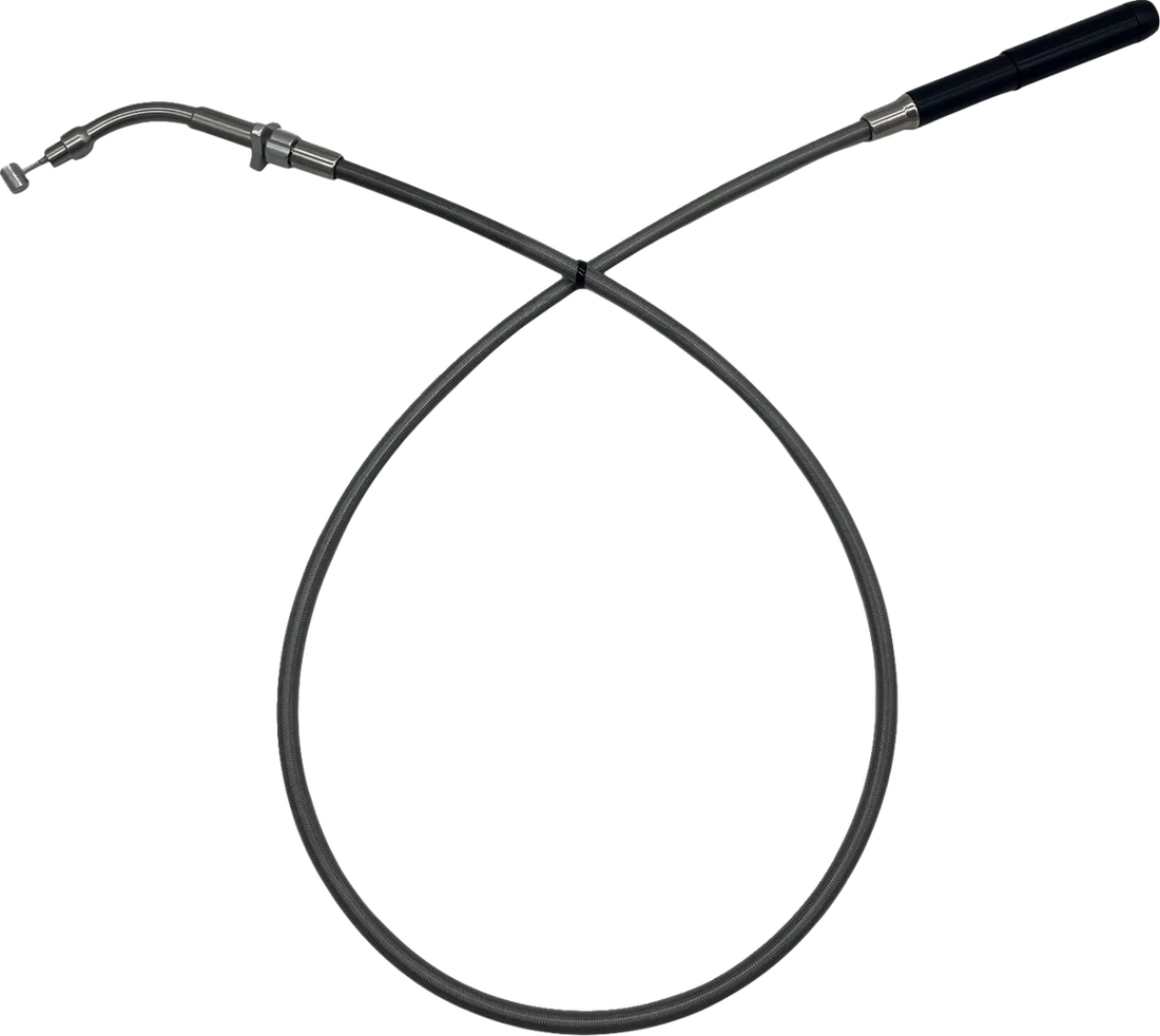 Fat Baggers Inc. EZ Install Upper Clutch Cable - FLTR/FLHX '21-'23 - +6" - Black 118006-B - Additional View 6