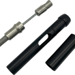 Load image into Gallery viewer, Fat Baggers Inc. EZ Install Upper Clutch Cable - FLTR/FLHX '21-'23 - +6" - Braided 118006 - Back View