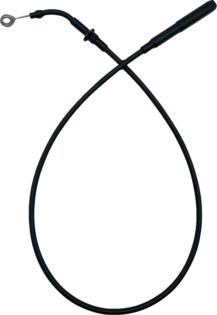 Fat Baggers Inc. EZ Install Upper Clutch Cable - FLTR/FLHX '21-'23 - +8" - Black 118008-B - Main Product View