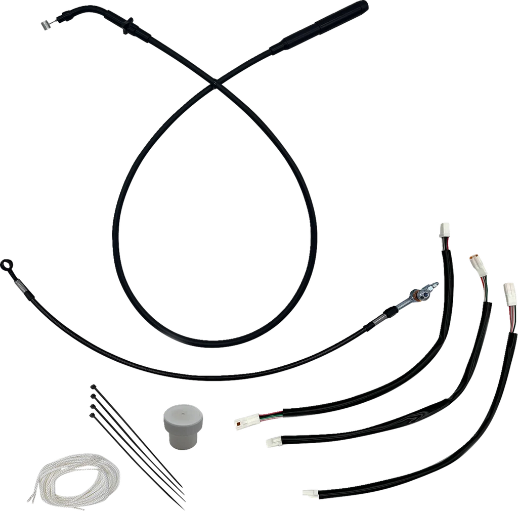 Fat Baggers Inc. EZ Installation Kit - +4" - FLHX, FLHXSE - Black 149012-B - Main Product View
