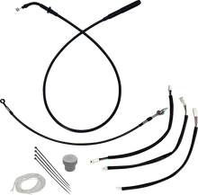 Load image into Gallery viewer, Fat Baggers Inc. EZ Installation Kit - +4" - FLHX, FLHXSE - Black 149012-B - Main Product View