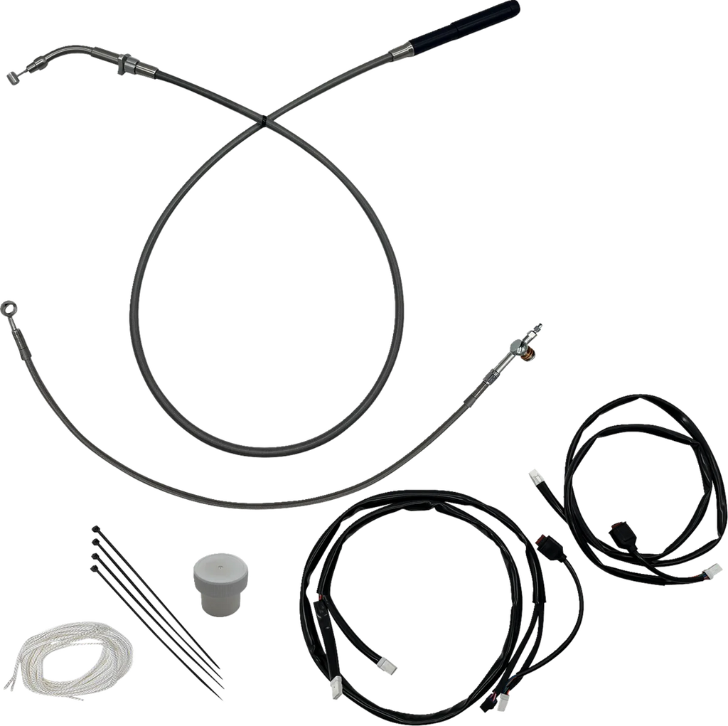 Fat Baggers Inc. EZ Installation Kit - +6" - FLHX, FLHXSE - Braided 149014 - Main Product View