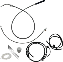 Load image into Gallery viewer, Fat Baggers Inc. EZ Installation Kit - +6" - FLHX, FLHXSE - Braided 149014 - Main Product View