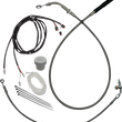 Load image into Gallery viewer, Fat Baggers Inc. EZ Installation Kit - +6" - FLTR '21-'23 - Braided 119916 - Main Product View