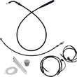 Load image into Gallery viewer, Fat Baggers Inc. EZ Installation Kit - +8" - FLHX, FLHXSE - Black 149016-B - Main Product View