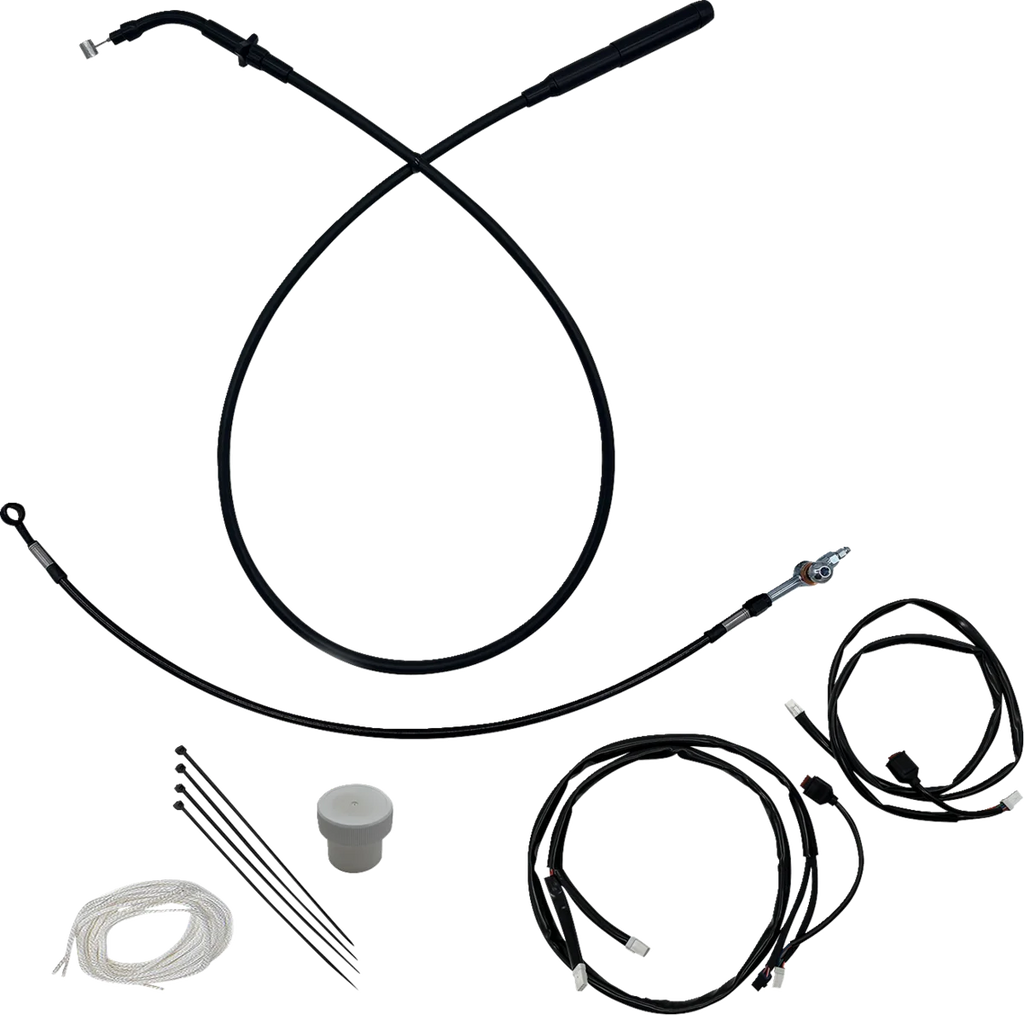Fat Baggers Inc. EZ Installation Kit - +8" - FLHX, FLHXSE - Black 149016-B - Main Product View