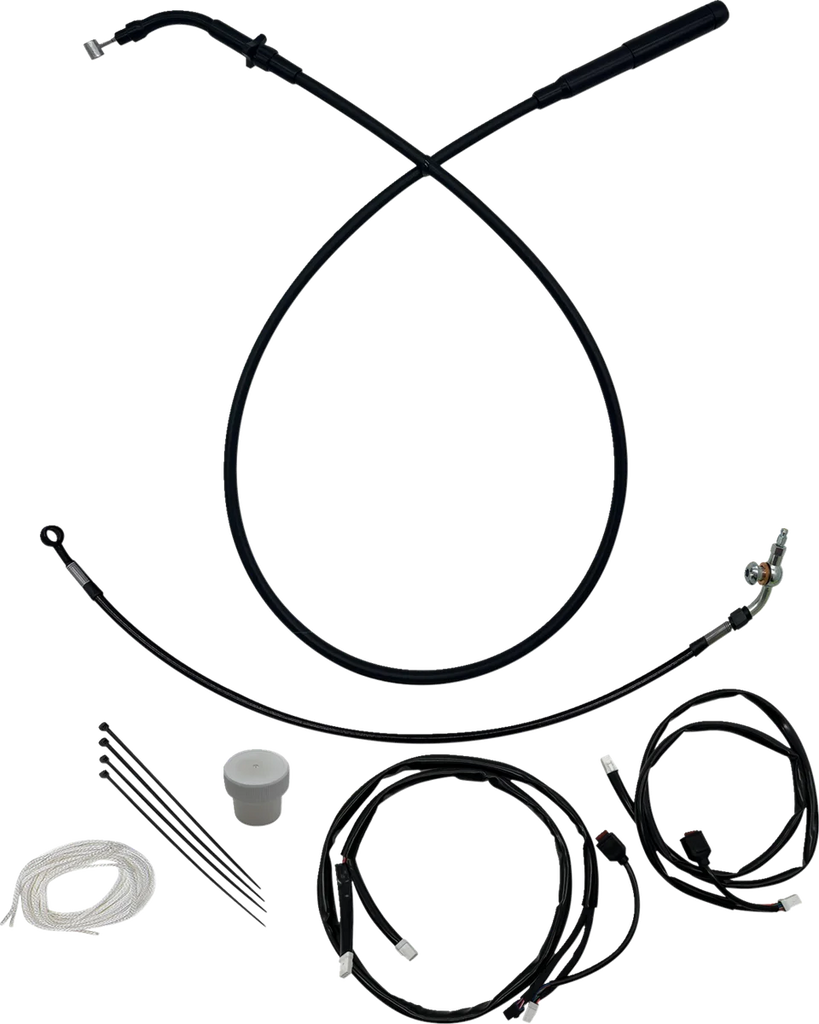 Fat Baggers Inc. EZ Installation Kit - +8" - FLTR, FLTRSE - Black 149918-B - Main Product View