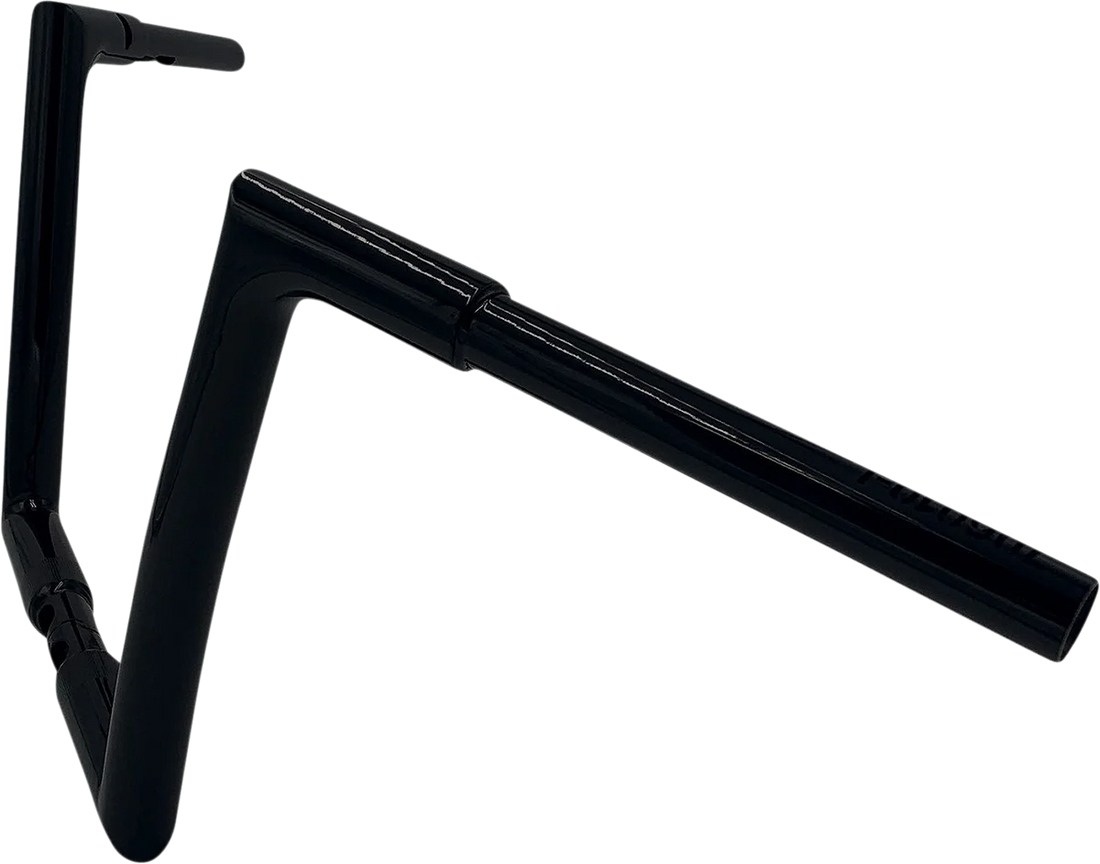 Fat Baggers Inc. Handlebar - Flat Top - 10" - Black 706010-B - Side View