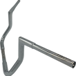 Load image into Gallery viewer, Fat Baggers Inc. Handlebar - Flat Top - 10" - Chrome 705010 - Side View