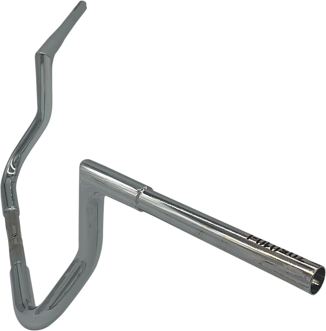 Fat Baggers Inc. Handlebar - Flat Top - 10" - Chrome 705010 - Side View