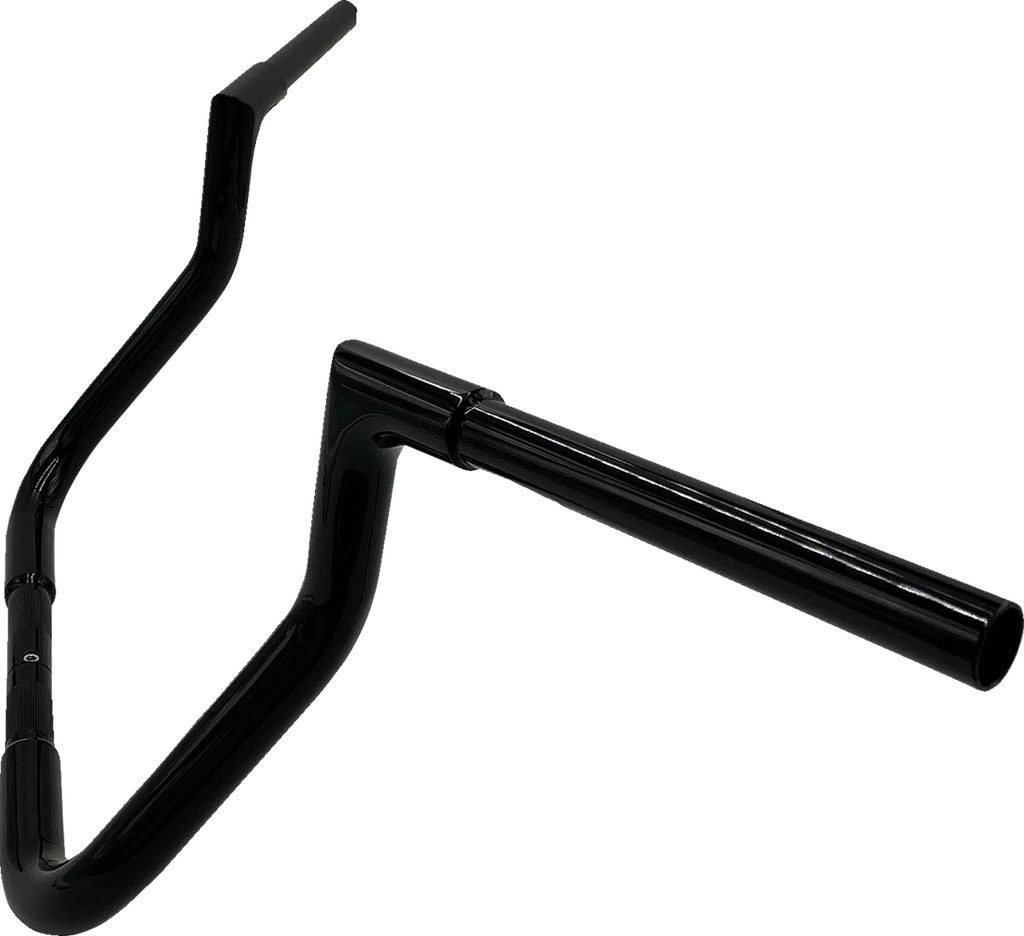 Fat Baggers Inc. Handlebar - Flat Top - 11" - Black 705011-B - Side View