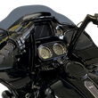 Load image into Gallery viewer, Fat Baggers Inc. Handlebar - Flat Top - 12" - Black 606012-B - Back View