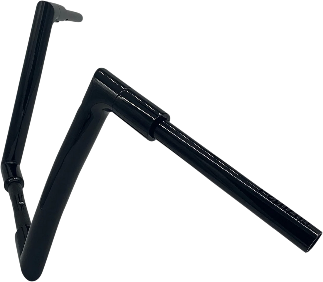Fat Baggers Inc. Handlebar - Flat Top - 12" - Black 607012-B - Side View