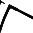 Load image into Gallery viewer, Fat Baggers Inc. Handlebar - Flat Top - 12" - Black 706012-B - Side View