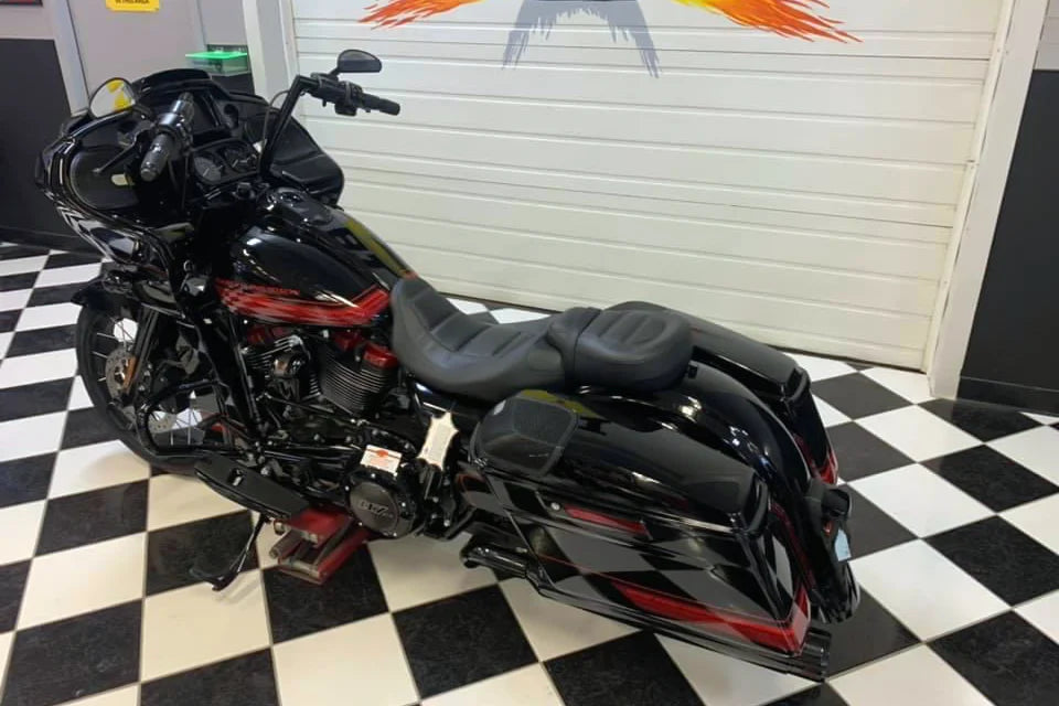 Fat Baggers Inc. Handlebar - Flat Top - 12" - Black 706012-B - Additional View 5