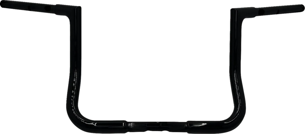 Fat Baggers Inc. Handlebar - Flat Top - 12" - Black 745012-B - Main Product View