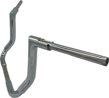 Load image into Gallery viewer, Fat Baggers Inc. Handlebar - Flat Top - 12" - Chrome 605012 - Side View