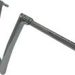 Load image into Gallery viewer, Fat Baggers Inc. Handlebar - Flat Top - 12" - Chrome 606012 - Side View