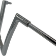 Load image into Gallery viewer, Fat Baggers Inc. Handlebar - Flat Top - 12" - Chrome 607012 - Side View