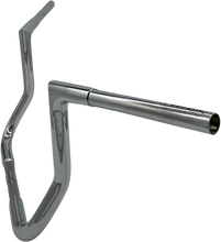 Load image into Gallery viewer, Fat Baggers Inc. Handlebar - Flat Top - 12" - Chrome 705012 - Side View