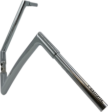 Load image into Gallery viewer, Fat Baggers Inc. Handlebar - Flat Top - 12" - Chrome 706012 - Side View
